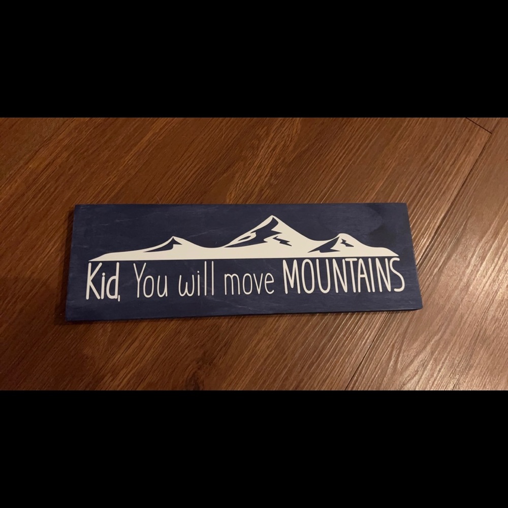 Wall sign